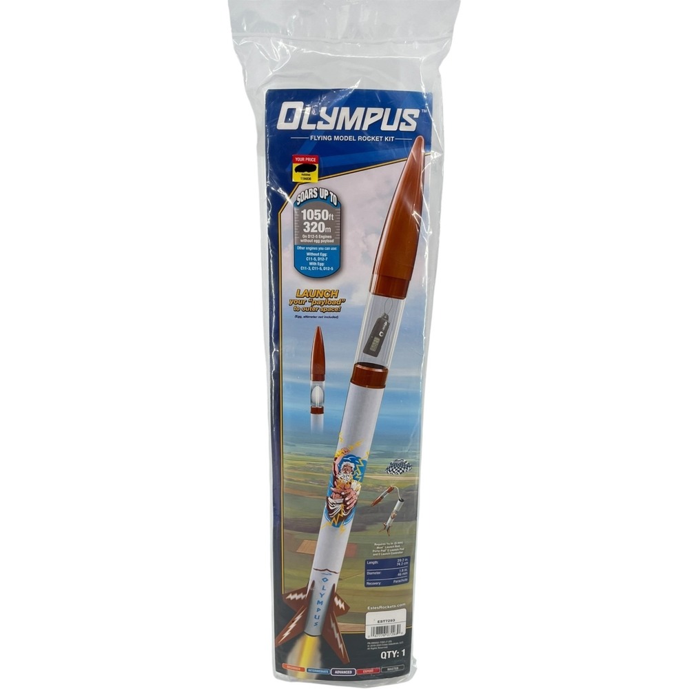 Estes Olympus Flying Model Rocket #7293 Large 29"